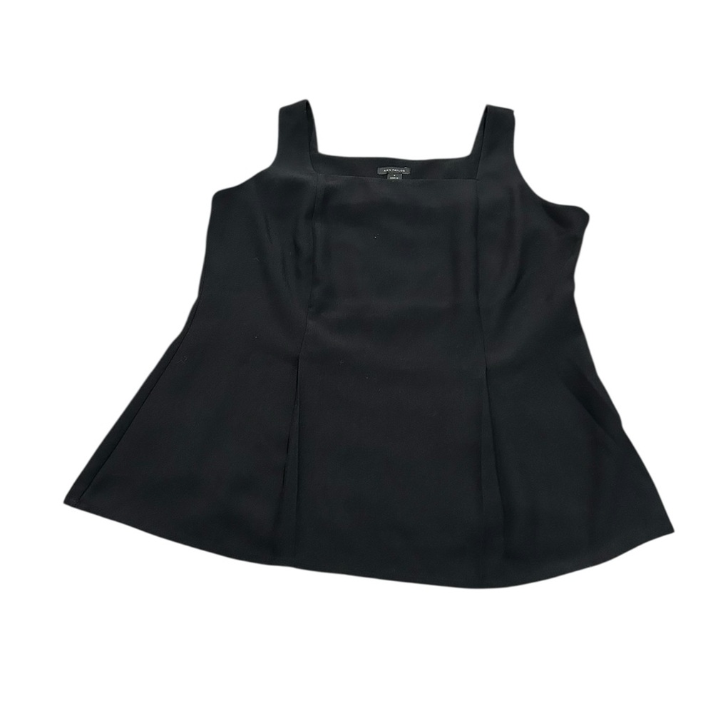 ANN TAYLOR dressy black tank